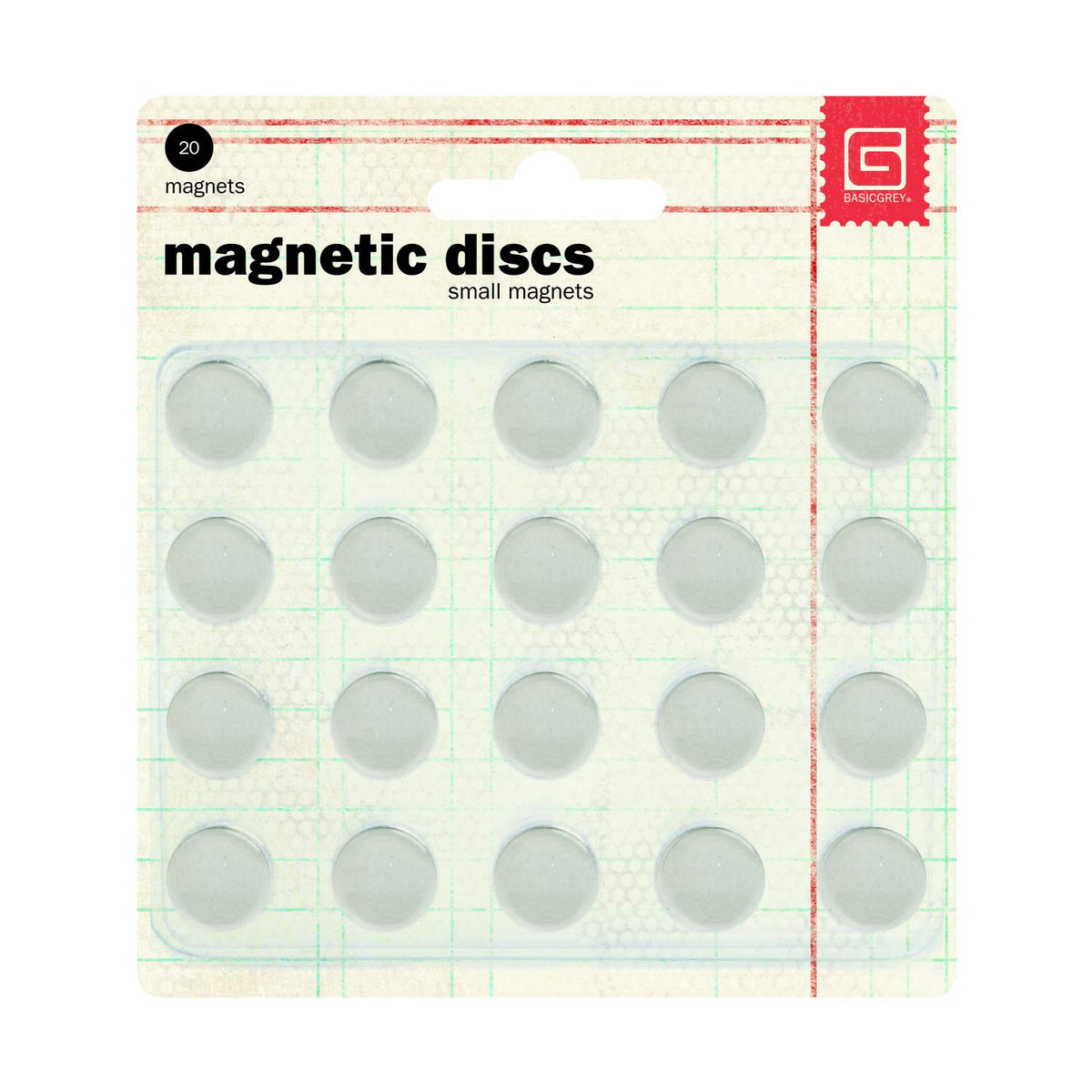 Magna Visual Magnetic Circles Green 20/Pk FI-126